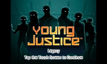 Young Justice Legacy (Usa) screen shot title